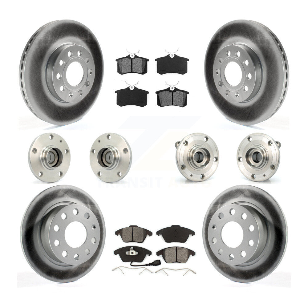 [Avant + Arrière] Kit d'ensemble roulement de roue et moyeu pour Volkswagen Jetta Beetle KBB-112064