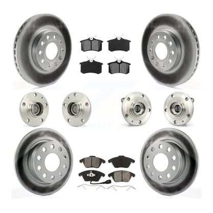 [Avant + Arrière] Kit d'ensemble roulement de roue et moyeu pour Volkswagen Jetta Beetle KBB-112064