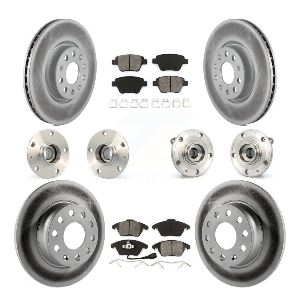 [Avant + Arrière] Kit d'ensemble roulement de roue et moyeu pour Volkswagen GTI avec 30mm bearing KBB-112086