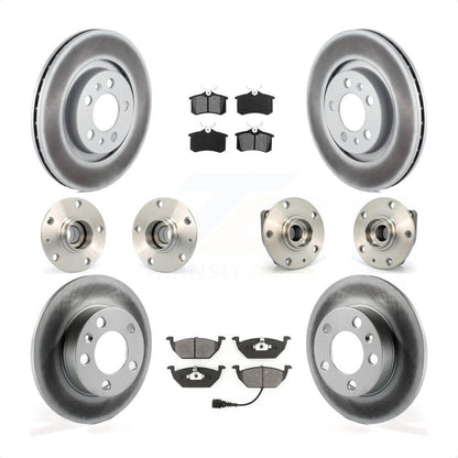 [Avant + Arrière] Kit d'ensemble roulement de roue et moyeu pour Volkswagen Golf City KBB-112091 par Transit Auto