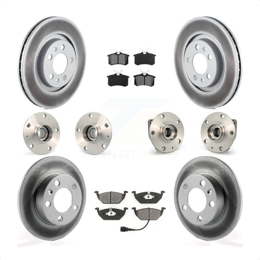 [Avant + Arrière] Kit d'ensemble roulement de roue et moyeu pour Volkswagen Golf City KBB-112091 par Transit Auto