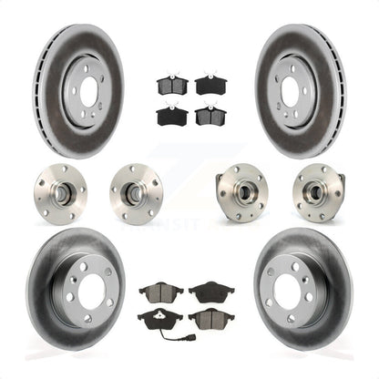 [Avant + Arrière] Kit d'ensemble roulement de roue et moyeu pour 2006 Volkswagen Golf 1.8L KBB-112092 par Transit Auto