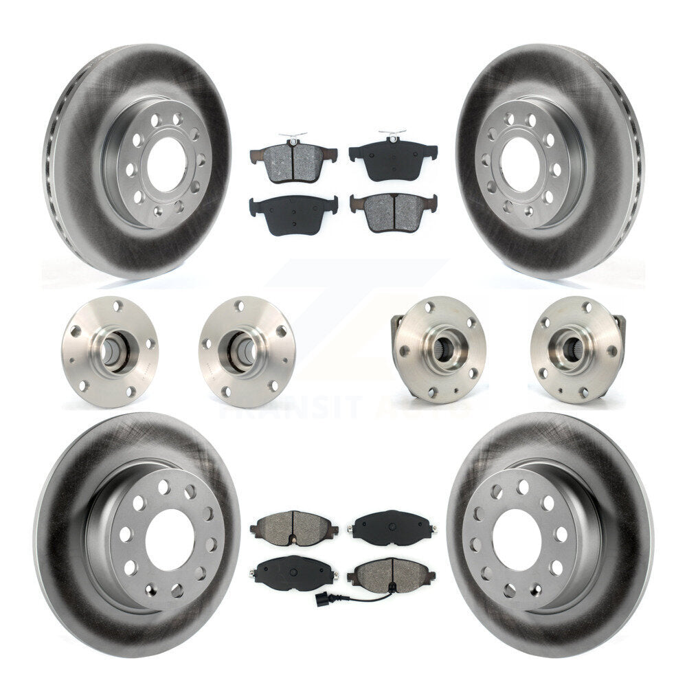 [Avant + Arrière] Kit d'ensemble roulement de roue et moyeu pour 2015-2019 Volkswagen e-Golf KBB-112098