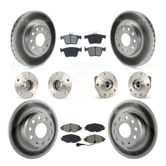 [Avant + Arrière] Kit d'ensemble roulement de roue et moyeu pour 2015-2019 Volkswagen e-Golf KBB-112098