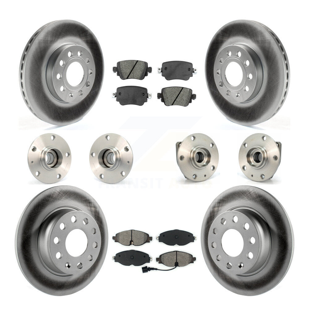 [Avant + Arrière] Kit d'ensemble roulement de roue et moyeu pour Volkswagen Golf SportWagen KBB-112099