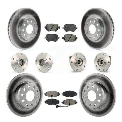 [Avant + Arrière] Kit d'ensemble roulement de roue et moyeu pour Volkswagen Golf SportWagen KBB-112099
