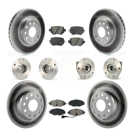 [Avant + Arrière] Kit d'ensemble roulement de roue et moyeu pour Volkswagen Golf SportWagen KBB-112099