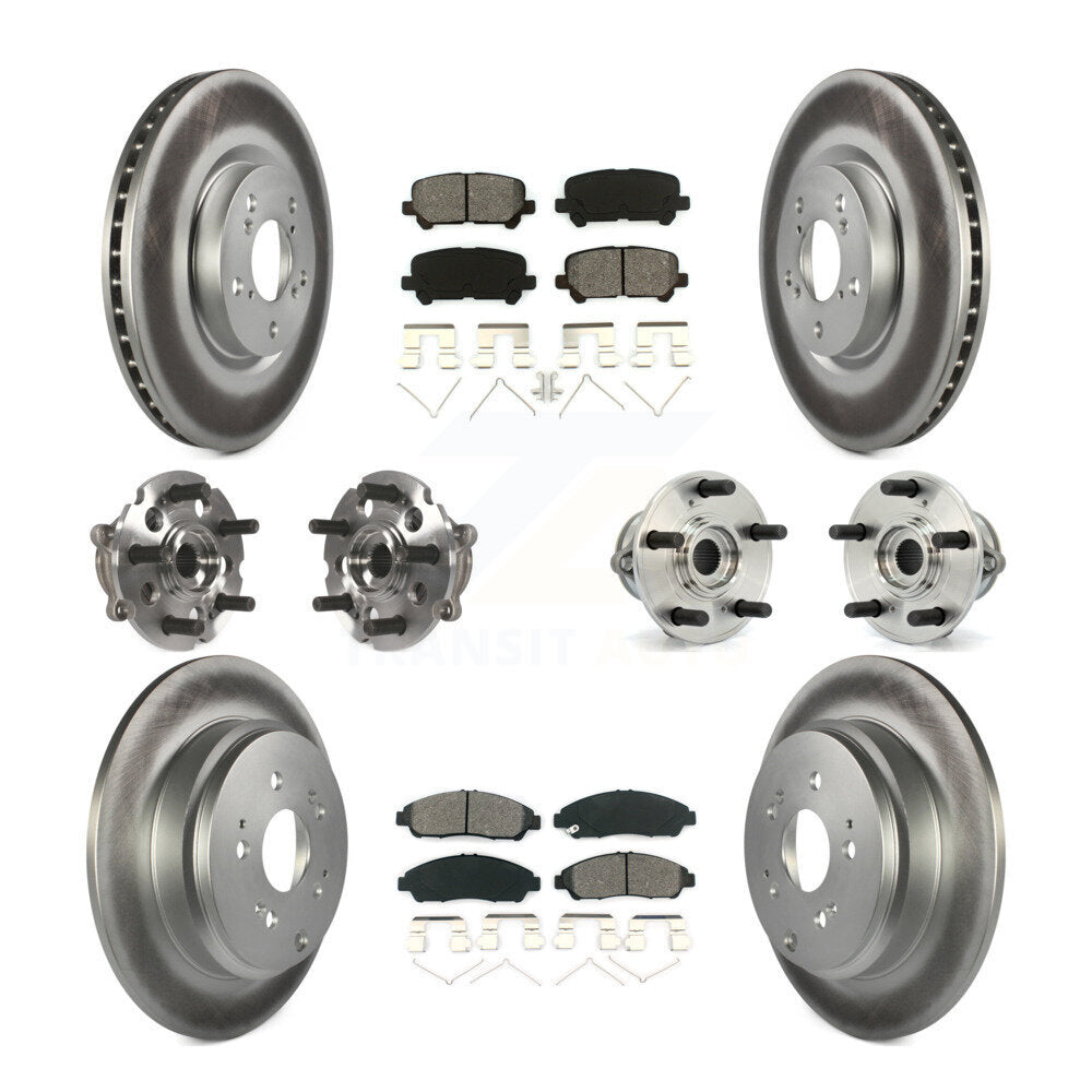 [Avant + Arrière] Kit d'ensemble roulement de roue et moyeu pour Honda Pilot Acura MDX ZDX KBB-112100
