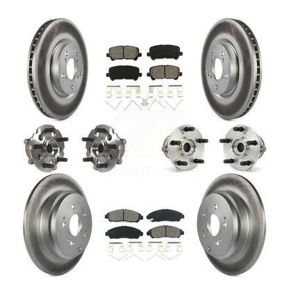 [Avant + Arrière] Kit d'ensemble roulement de roue et moyeu pour Honda Pilot Acura MDX ZDX KBB-112100