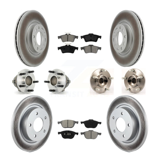 [Avant + Arrière] Kit d'ensemble roulement de roue et moyeu pour Mazda 3 2.3L avec 4-Wheel ABS KBB-112101