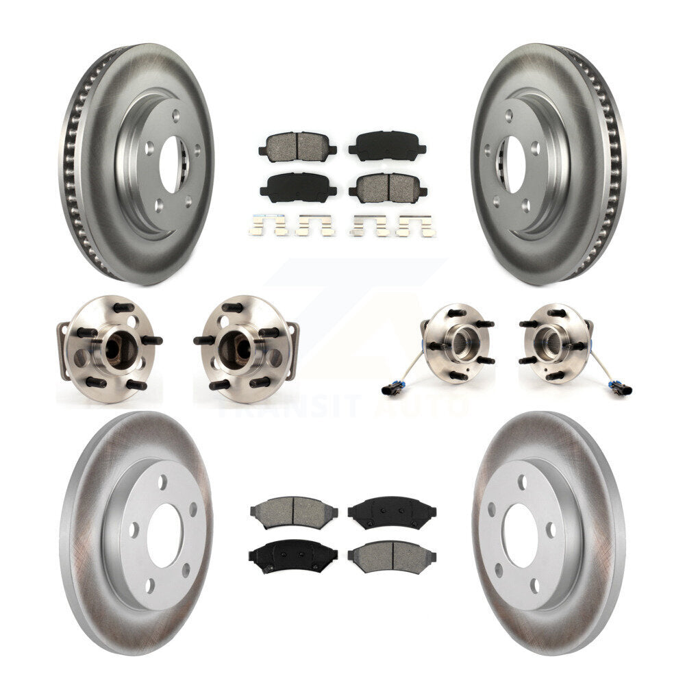 [Avant + Arrière] Kit d'ensemble roulement de roue et moyeu pour Pontiac Grand Prix Buick LaCrosse Allure KBB-112106