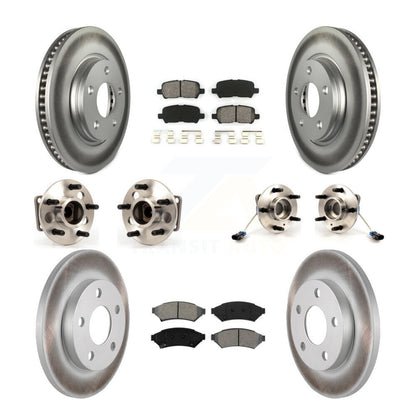 [Avant + Arrière] Kit d'ensemble roulement de roue et moyeu pour Pontiac Grand Prix Buick LaCrosse Allure KBB-112106