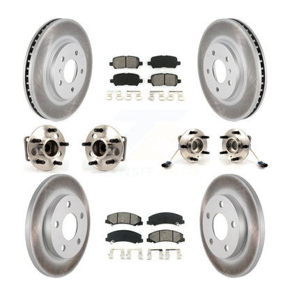 [Avant + Arrière] Kit d'ensemble roulement de roue et moyeu pour Chevrolet Impala Limited KBB-112109