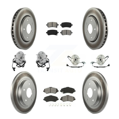 [Avant + Arrière] Kit d'ensemble roulement de roue et moyeu pour Chrysler Town & Country Dodge Grand Caravan Volkswagen Routan KBB-112112