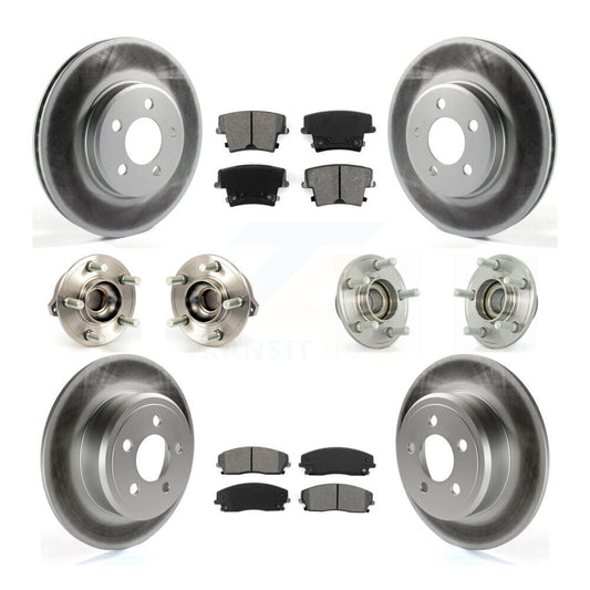 [Avant + Arrière] Kit d'ensemble roulement de roue et moyeu pour Dodge Charger Chrysler 300 Challenger KBB-112117