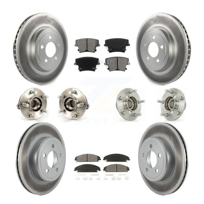 [Avant + Arrière] Kit d'ensemble roulement de roue et moyeu pour Dodge Chrysler 300 Charger Challenger KBB-112118