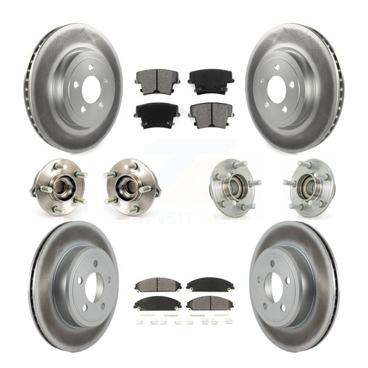 [Avant + Arrière] Kit d'ensemble roulement de roue et moyeu pour Dodge Chrysler 300 Charger Challenger KBB-112118