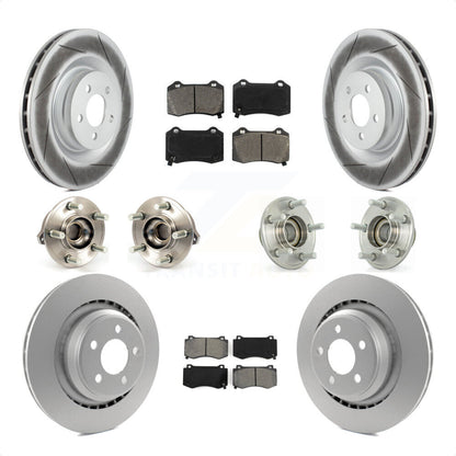 [Avant + Arrière] Kit d'ensemble roulement de roue et moyeu pour Dodge Charger Chrysler 300 Challenger KBB-112120 par Transit Auto