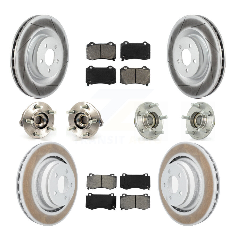 [Avant + Arrière] Kit d'ensemble roulement de roue et moyeu pour Dodge Charger Chrysler 300 Challenger KBB-112120