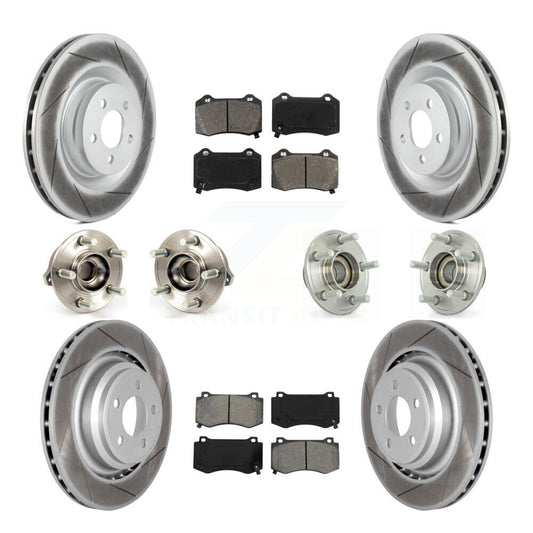 [Avant + Arrière] Kit d'ensemble roulement de roue et moyeu pour Dodge Charger Chrysler 300 Challenger KBB-112121