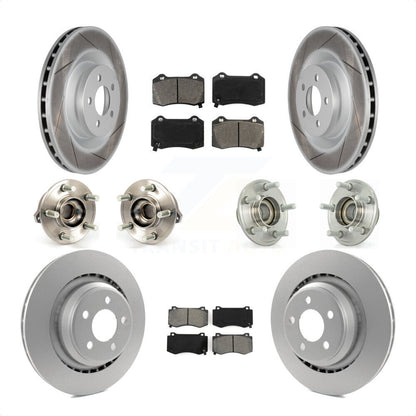 [Avant + Arrière] Kit d'ensemble roulement de roue et moyeu pour Dodge Charger Chrysler 300 Challenger KBB-112122 par Transit Auto