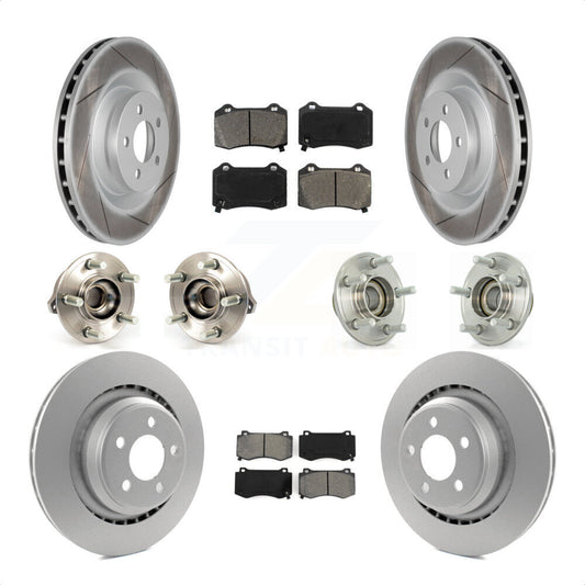 [Avant + Arrière] Kit d'ensemble roulement de roue et moyeu pour Dodge Charger Chrysler 300 Challenger KBB-112122 par Transit Auto