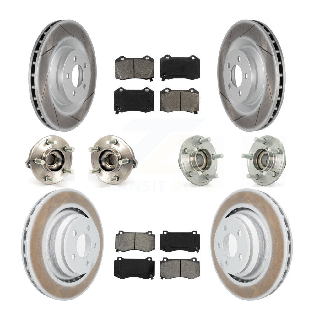 [Avant + Arrière] Kit d'ensemble roulement de roue et moyeu pour Dodge Charger Chrysler 300 Challenger KBB-112122