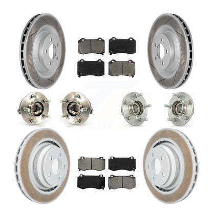 [Avant + Arrière] Kit d'ensemble roulement de roue et moyeu pour Dodge Charger Chrysler 300 Challenger KBB-112122