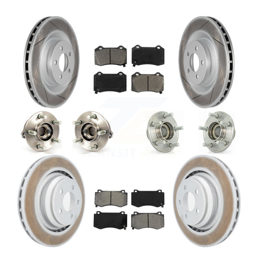 [Avant + Arrière] Kit d'ensemble roulement de roue et moyeu pour Dodge Charger Chrysler 300 Challenger KBB-112122