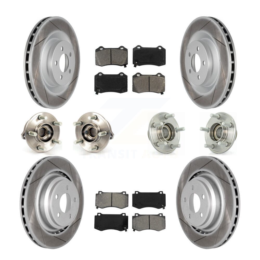 [Avant + Arrière] Kit d'ensemble roulement de roue et moyeu pour Dodge Charger Chrysler 300 Challenger KBB-112123