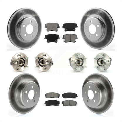 [Avant + Arrière] Kit d'ensemble roulement de roue et moyeu pour Dodge Charger Chrysler 300 AWD avec 2.7L KBB-112124 par Transit Auto