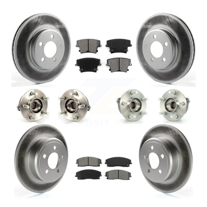 [Avant + Arrière] Kit d'ensemble roulement de roue et moyeu pour Dodge Charger Chrysler 300 AWD avec 2.7L KBB-112124