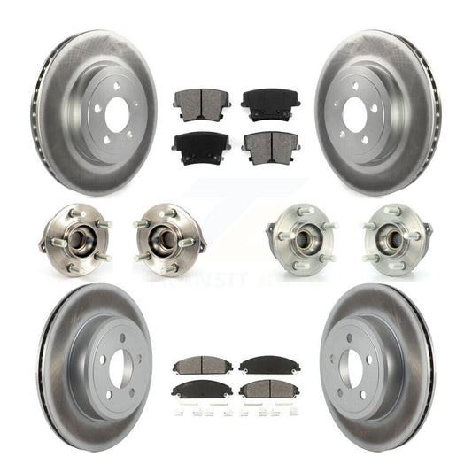 [Avant + Arrière] Kit d'ensemble roulement de roue et moyeu pour Dodge Charger Chrysler 300 KBB-112125