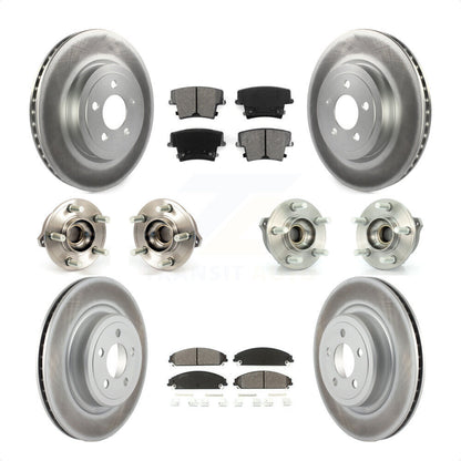 [Avant + Arrière] Kit d'ensemble roulement de roue et moyeu pour Dodge Charger AWD avec 5.7L avec Police Package KBB-112126 par Transit Auto