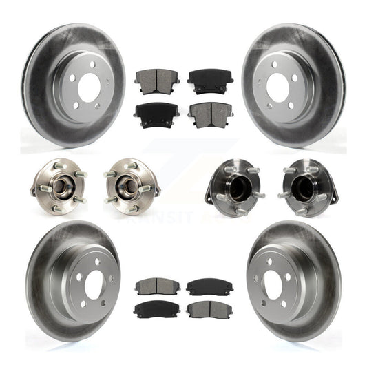 [Avant + Arrière] Kit d'ensemble roulement de roue et moyeu pour Dodge Charger Chrysler 300 KBB-112127