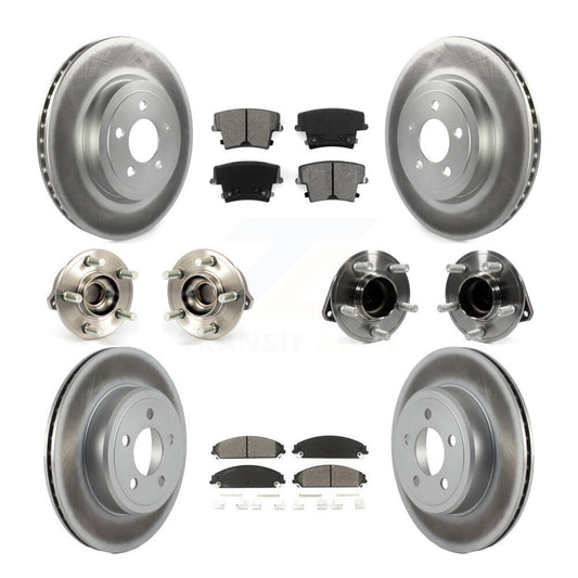 [Avant + Arrière] Kit d'ensemble roulement de roue et moyeu pour Dodge Chrysler 300 Charger Challenger KBB-112128