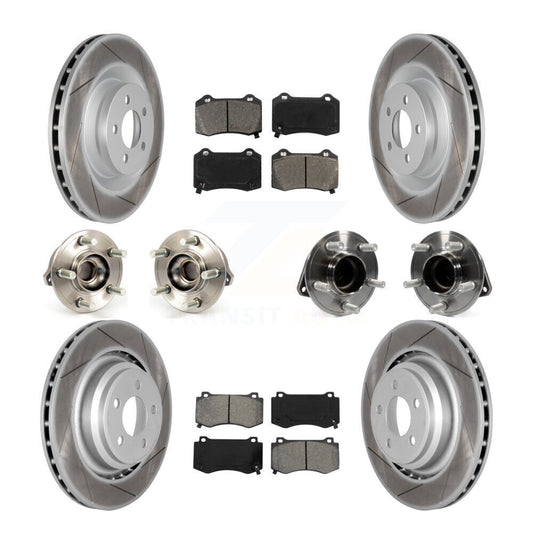[Avant + Arrière] Kit d'ensemble roulement de roue et moyeu pour 2012 Chrysler 300 SRT8 avec RWD avec Heavy Duty Brakes KBB-112133