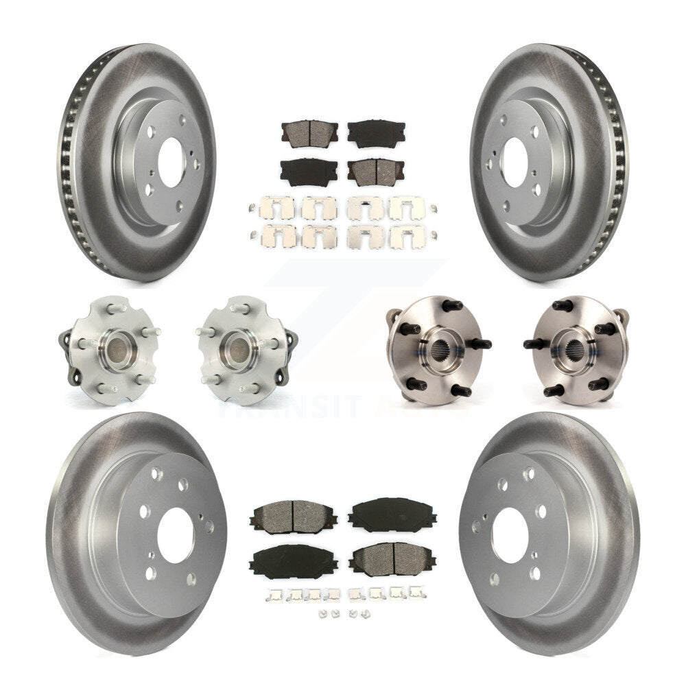[Avant + Arrière] Kit d'ensemble roulement de roue et moyeu pour Toyota RAV4 avec 3rd Row Seating KBB-112134