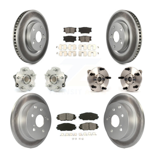 [Avant + Arrière] Kit d'ensemble roulement de roue et moyeu pour Toyota RAV4 avec 3rd Row Seating KBB-112134
