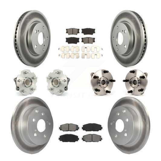 [Avant + Arrière] Kit d'ensemble roulement de roue et moyeu pour Toyota RAV4 Lexus HS250h KBB-112137