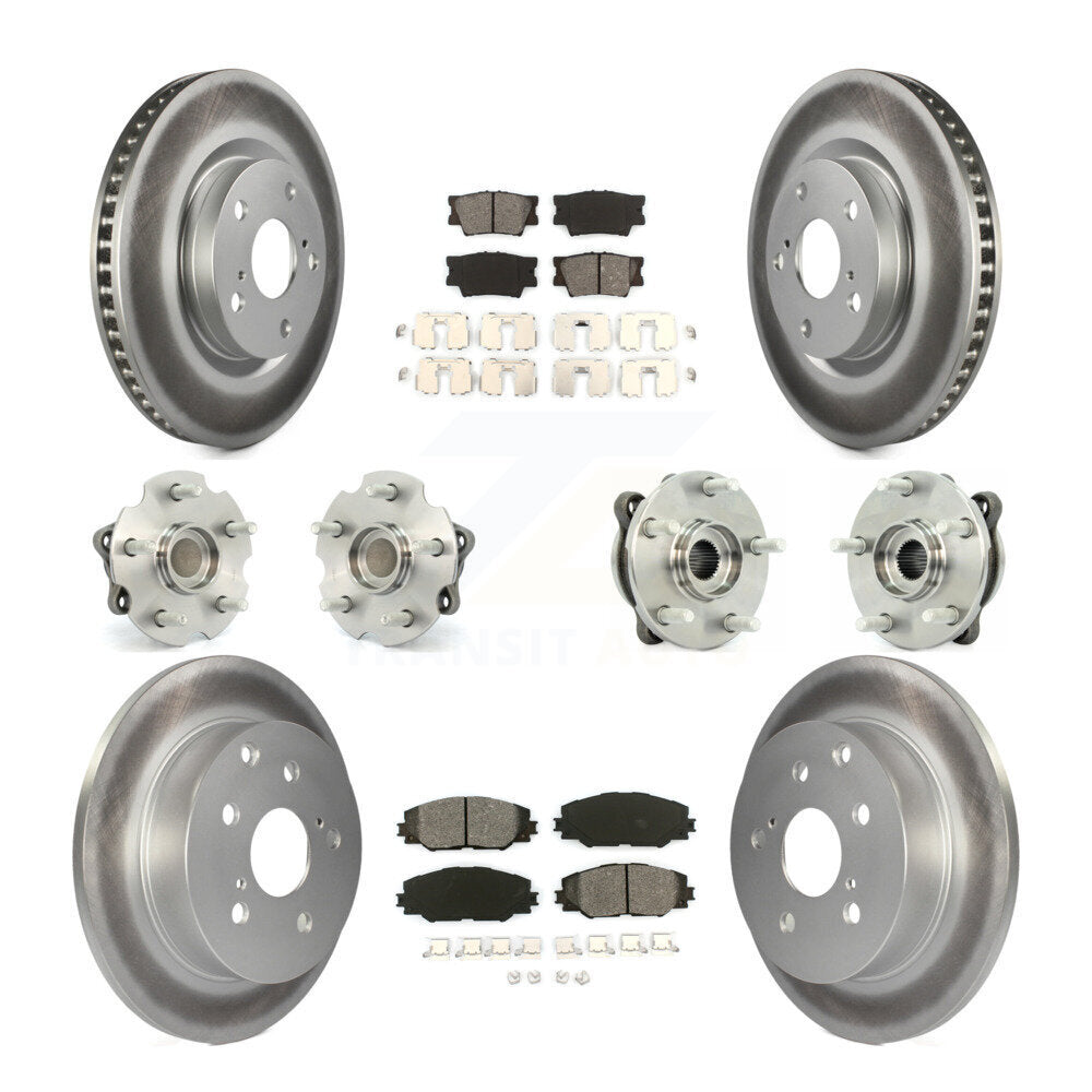 [Avant + Arrière] Kit d'ensemble roulement de roue et moyeu pour Toyota RAV4 KBB-112138