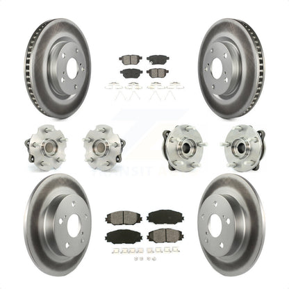 [Avant + Arrière] Kit d'ensemble roulement de roue et moyeu pour 2011-2016 Scion tC Manual transmission KBB-112139 par Transit Auto