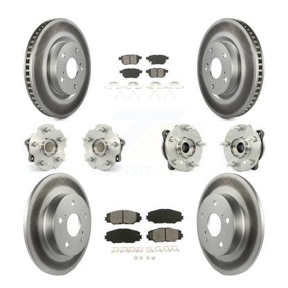 [Avant + Arrière] Kit d'ensemble roulement de roue et moyeu pour 2011-2016 Scion tC Manual transmission KBB-112139