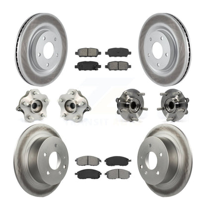 [Avant + Arrière] Kit d'ensemble roulement de roue et moyeu pour Nissan Juke KBB-112143