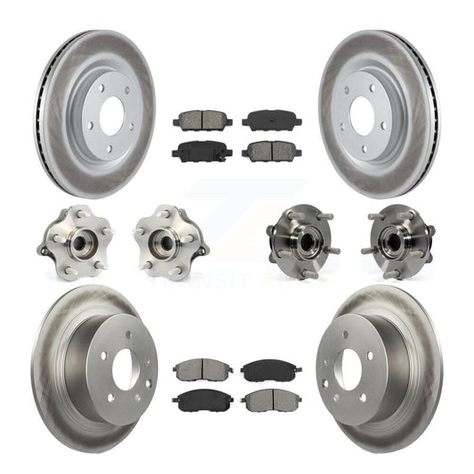 [Avant + Arrière] Kit d'ensemble roulement de roue et moyeu pour Nissan Juke KBB-112143