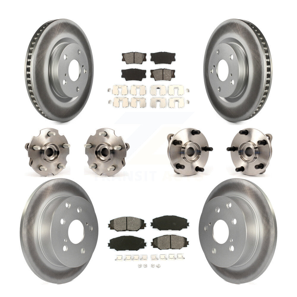 [Avant + Arrière] Kit d'ensemble roulement de roue et moyeu pour Toyota RAV4 avec 3rd Row Seating KBB-112144