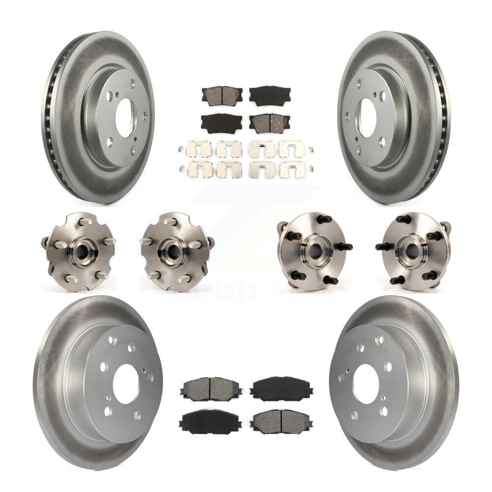 [Avant + Arrière] Kit d'ensemble roulement de roue et moyeu pour Toyota RAV4 sans 3rd Row Seating KBB-112145