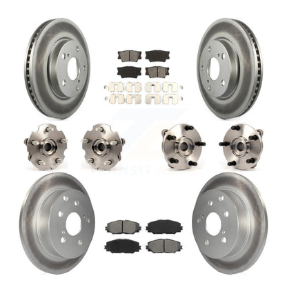 [Avant + Arrière] Kit d'ensemble roulement de roue et moyeu pour Toyota RAV4 sans 3rd Row Seating KBB-112145