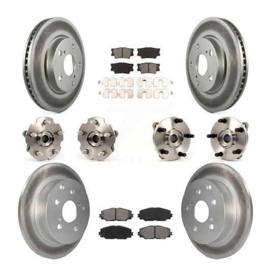 [Avant + Arrière] Kit d'ensemble roulement de roue et moyeu pour Toyota RAV4 sans 3rd Row Seating KBB-112145
