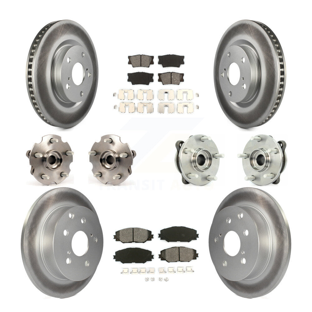 [Avant + Arrière] Kit d'ensemble roulement de roue et moyeu pour Toyota RAV4 KBB-112146